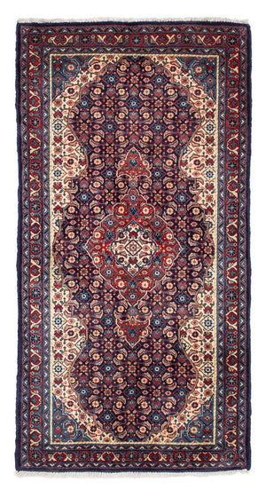 Perzisch Tapijt - Nomadisch - 135 x 67 cm - donkerblauw
