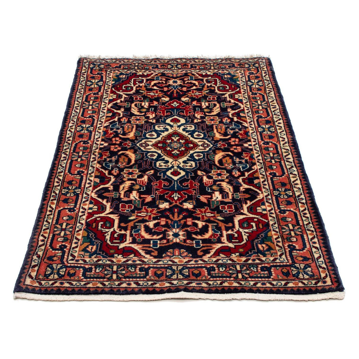 Perzisch Tapijt - Nomadisch - 131 x 80 cm - donkerblauw