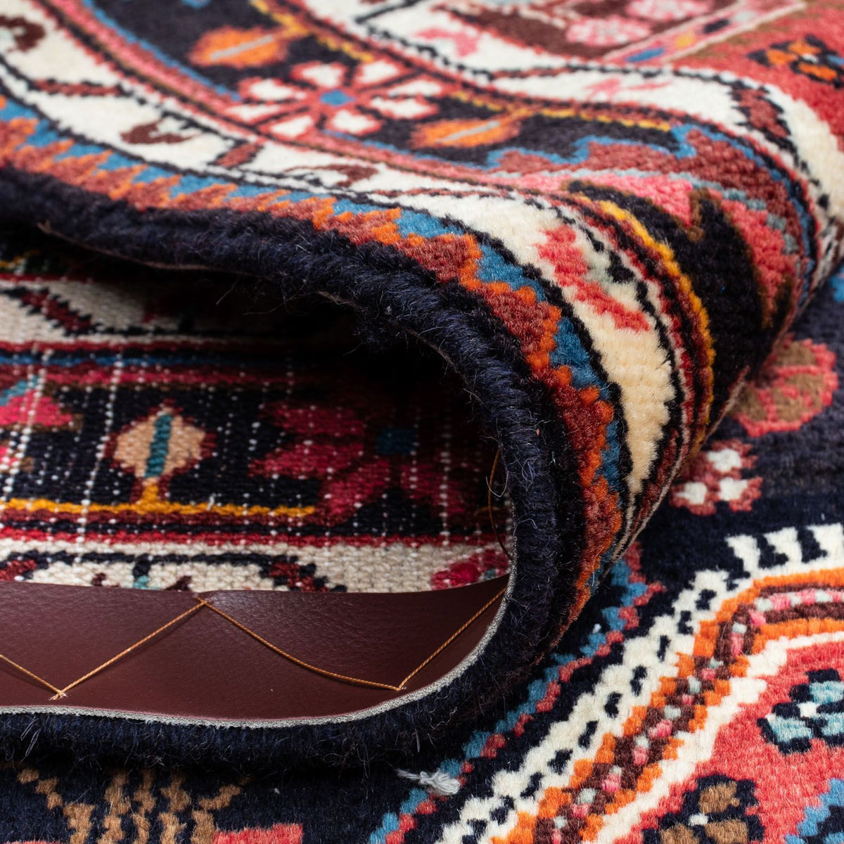 Perzisch Tapijt - Nomadisch - 121 x 82 cm - donkerblauw