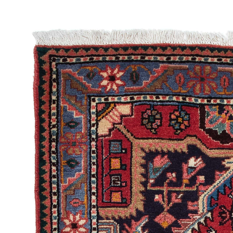 Perzisch Tapijt - Nomadisch - 136 x 89 cm - donkerblauw