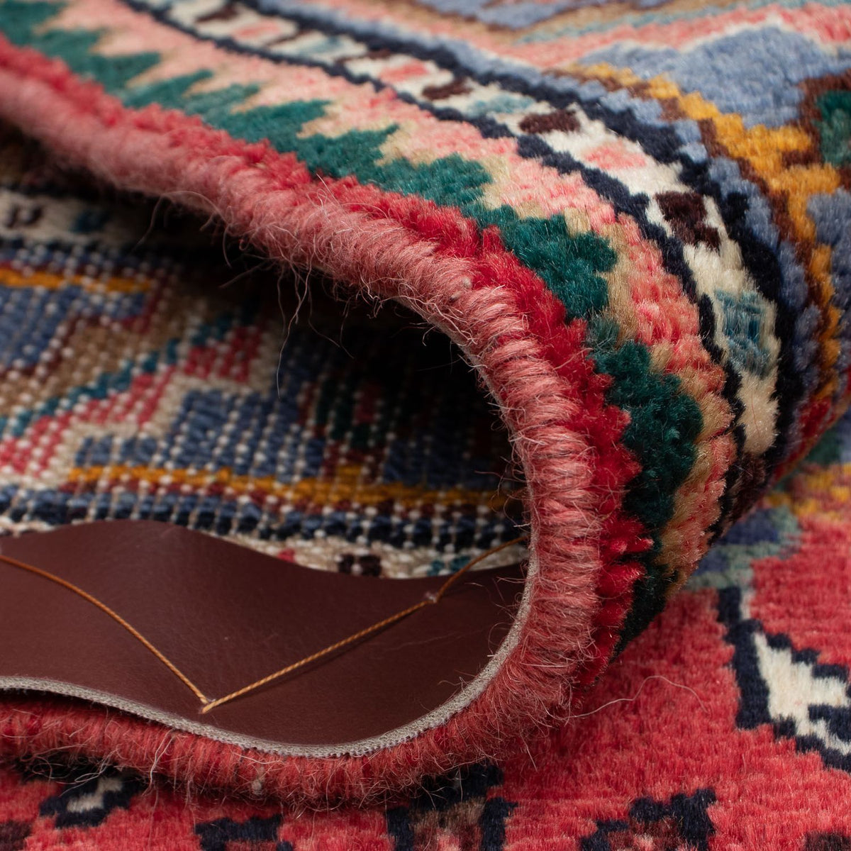 Perzisch Tapijt - Nomadisch - 136 x 89 cm - donkerblauw