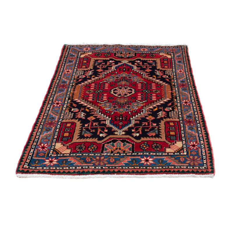 Perzisch Tapijt - Nomadisch - 136 x 89 cm - donkerblauw