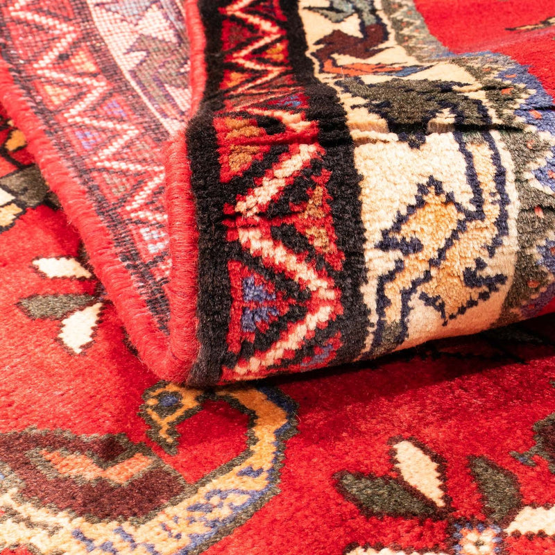 Perzisch Tapijt - Nomadisch - 158 x 123 cm - donkerrood