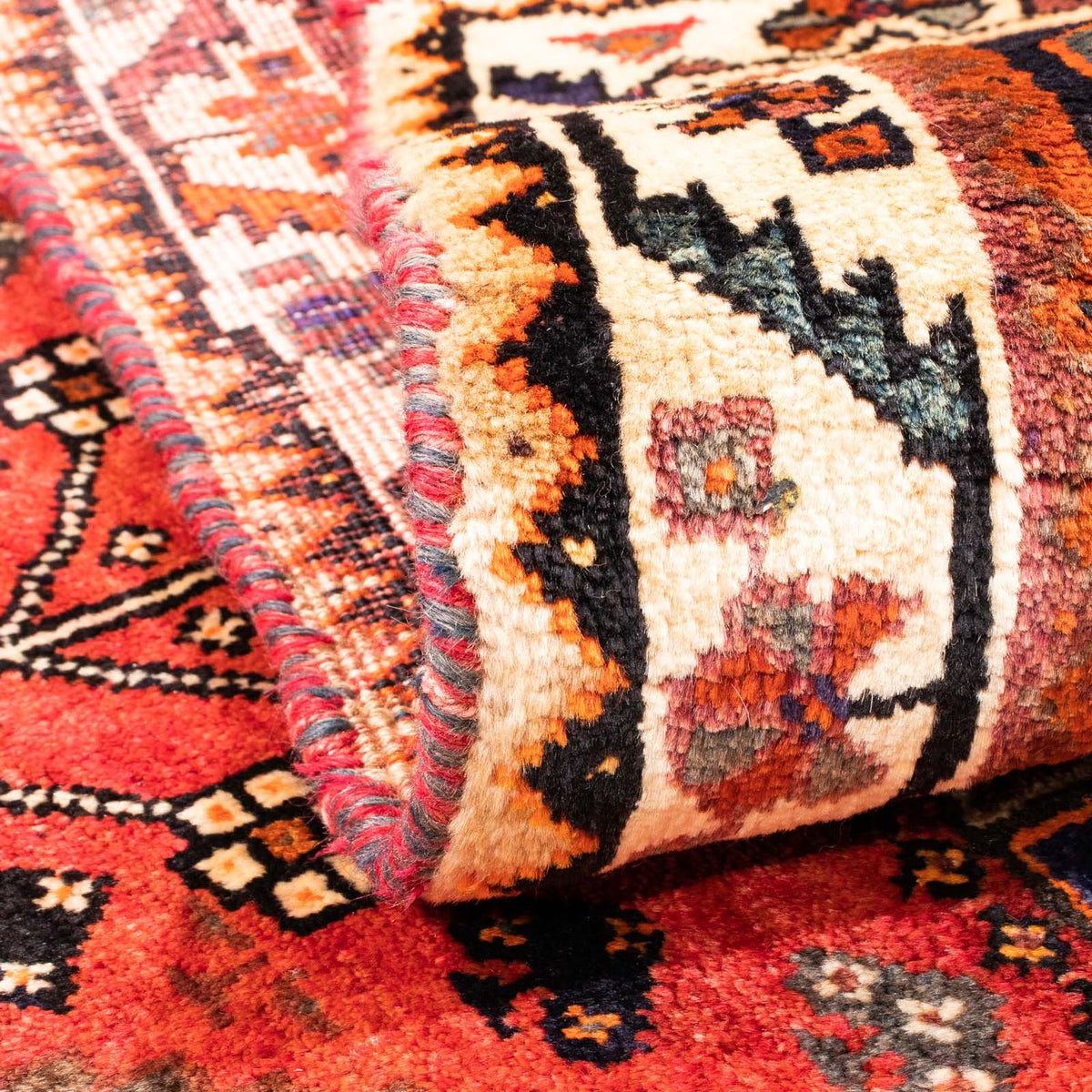 Perzisch Tapijt - Nomadisch - 160 x 110 cm - rood