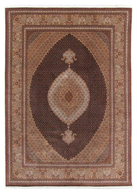 Perzisch tapijt - Tabriz - Royal - 357 x 250 cm - bruin