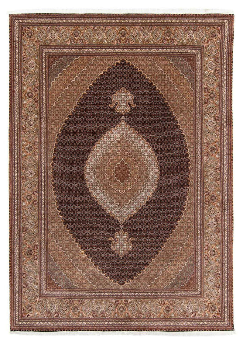 Perzisch tapijt - Tabriz - Royal - 357 x 250 cm - bruin