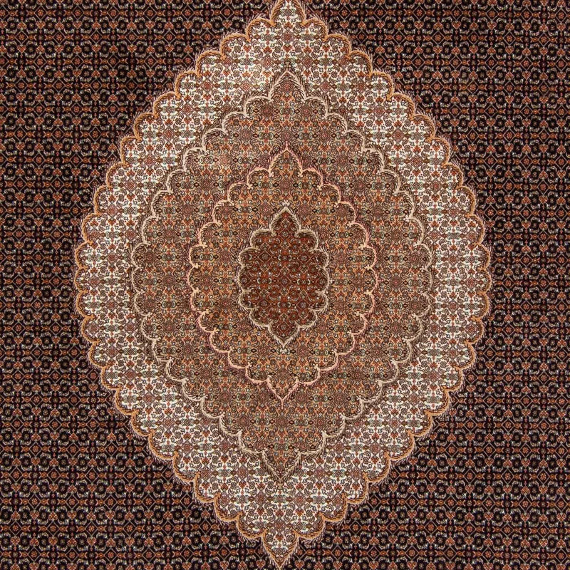 Perzisch tapijt - Tabriz - Royal - 357 x 250 cm - bruin
