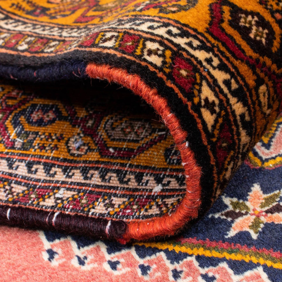 Loper Perzisch Tapijt - Nomadisch - 403 x 100 cm - licht rood