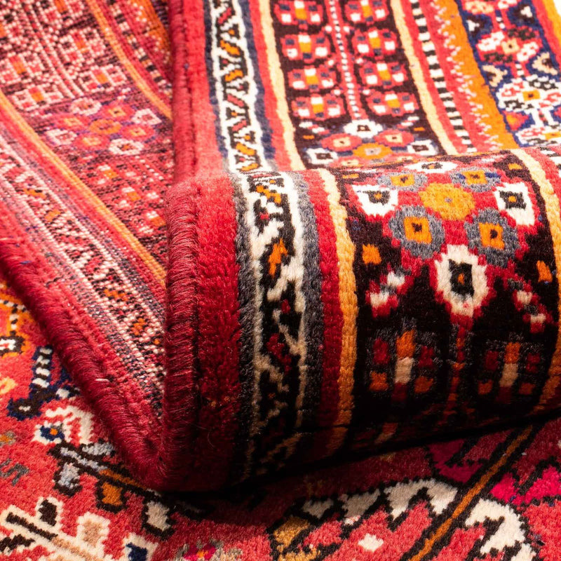 Perzisch Tapijt - Nomadisch - 250 x 155 cm - donkerrood