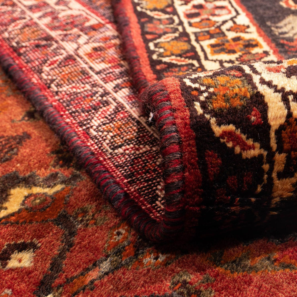 Perzisch Tapijt - Nomadisch - 250 x 185 cm - donkerrood