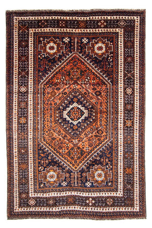 Perzisch Tapijt - Nomadisch - 357 x 235 cm - donkerblauw