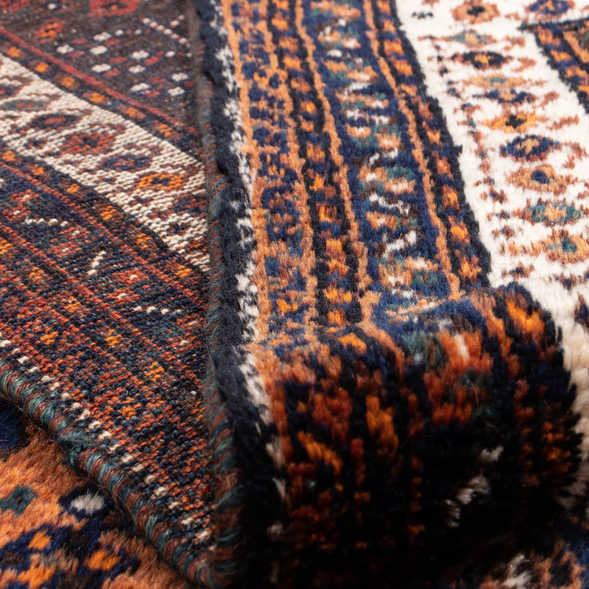 Perzisch Tapijt - Nomadisch - 357 x 235 cm - donkerblauw