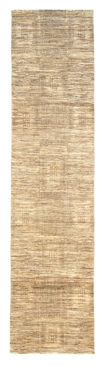 Loper Gabbeh tapijt - Indus - 303 x 75 cm - beige