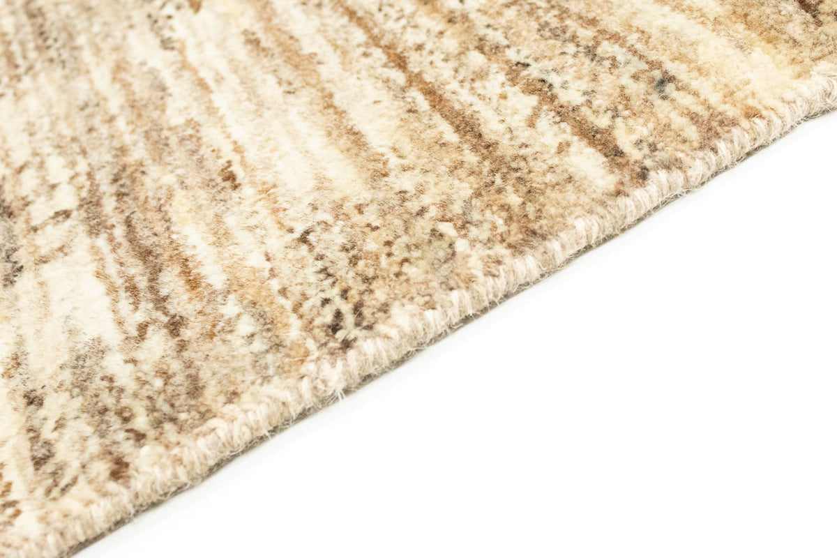 Loper Gabbeh tapijt - Indus - 303 x 75 cm - beige