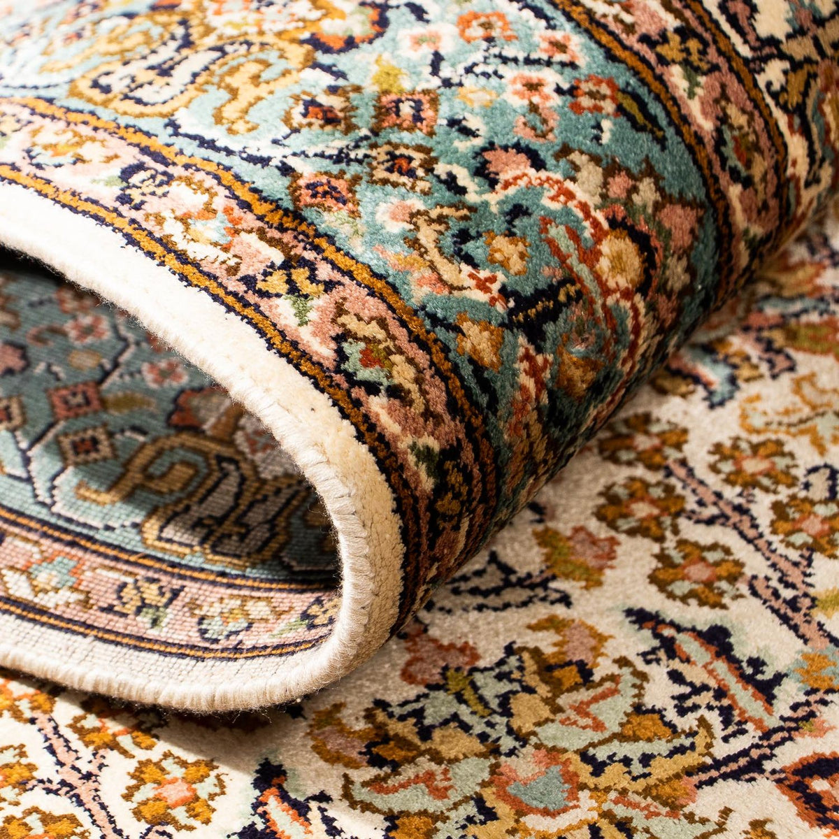 Loper Perzisch tapijt - Klassiek - 300 x 75 cm - beige