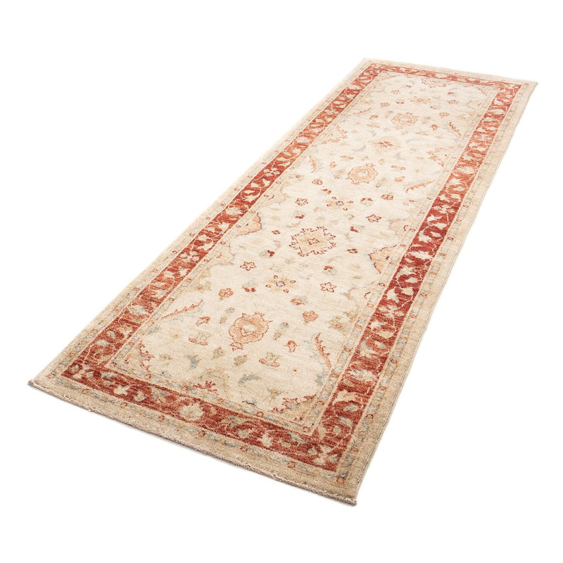 Loper Ziegler tapijt - 246 x 77 cm - beige