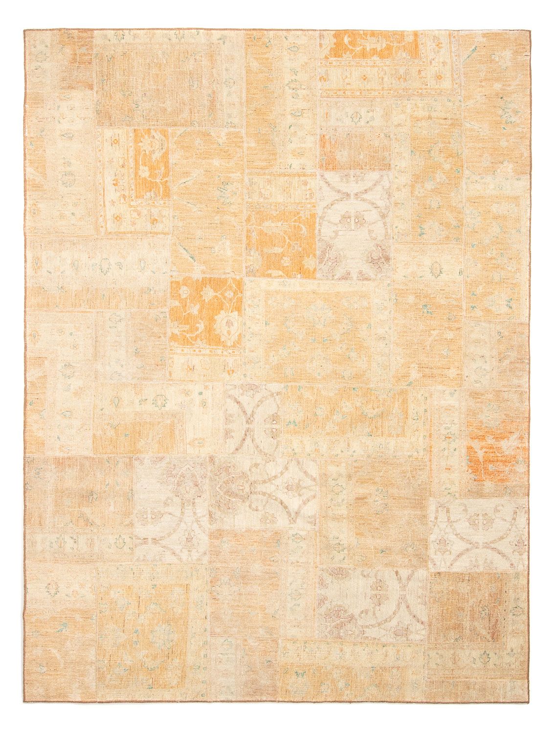 Patchwork tapijt - 281 x 208 cm - veelkleurig
