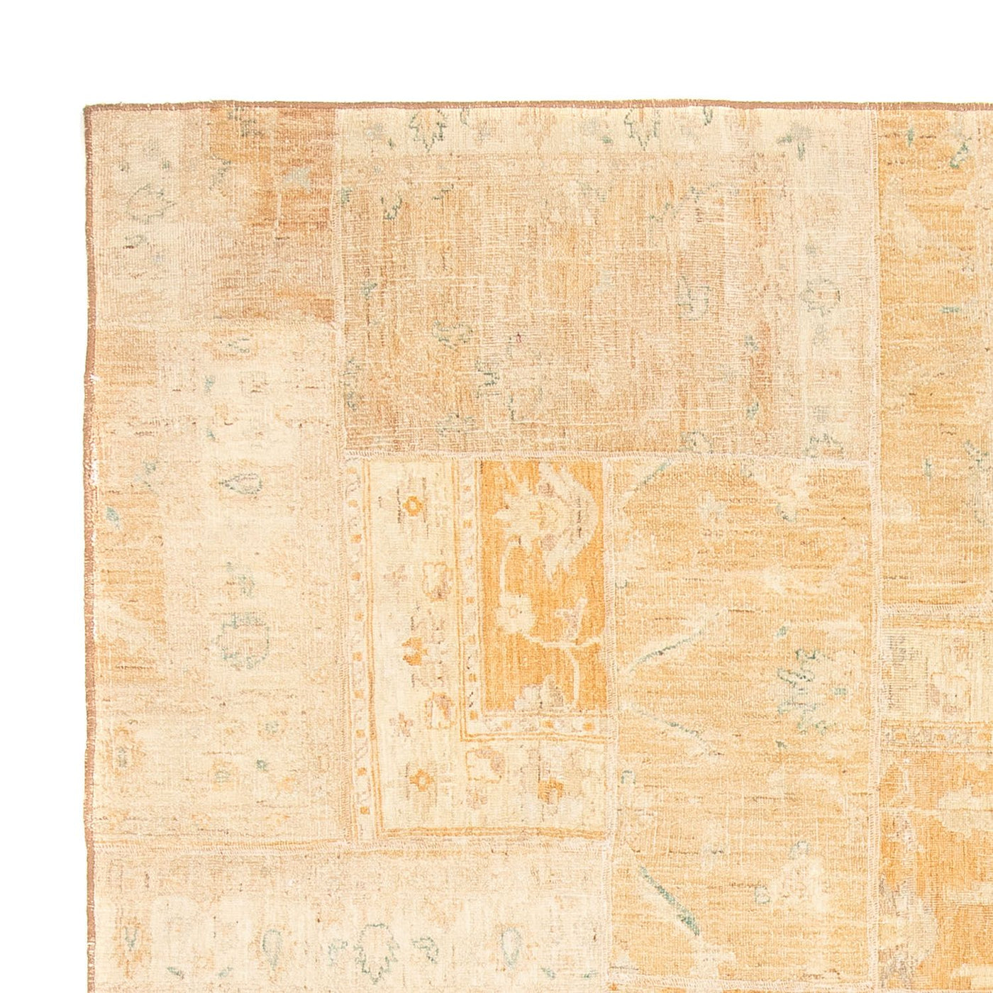 Patchwork tapijt 281x208cm - Perserteppich Wollteppich