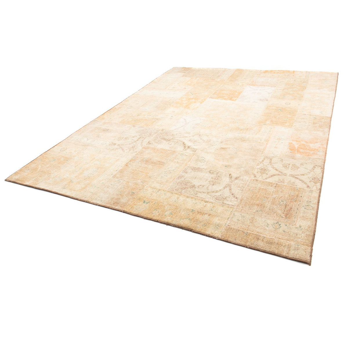 Patchwork tapijt - 281 x 208 cm - veelkleurig