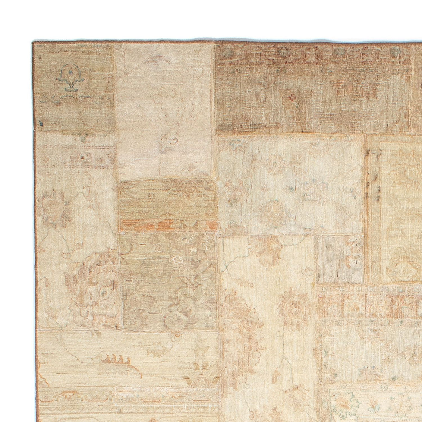 Patchwork tapijt 299x236cm - Perserteppich Wollteppich