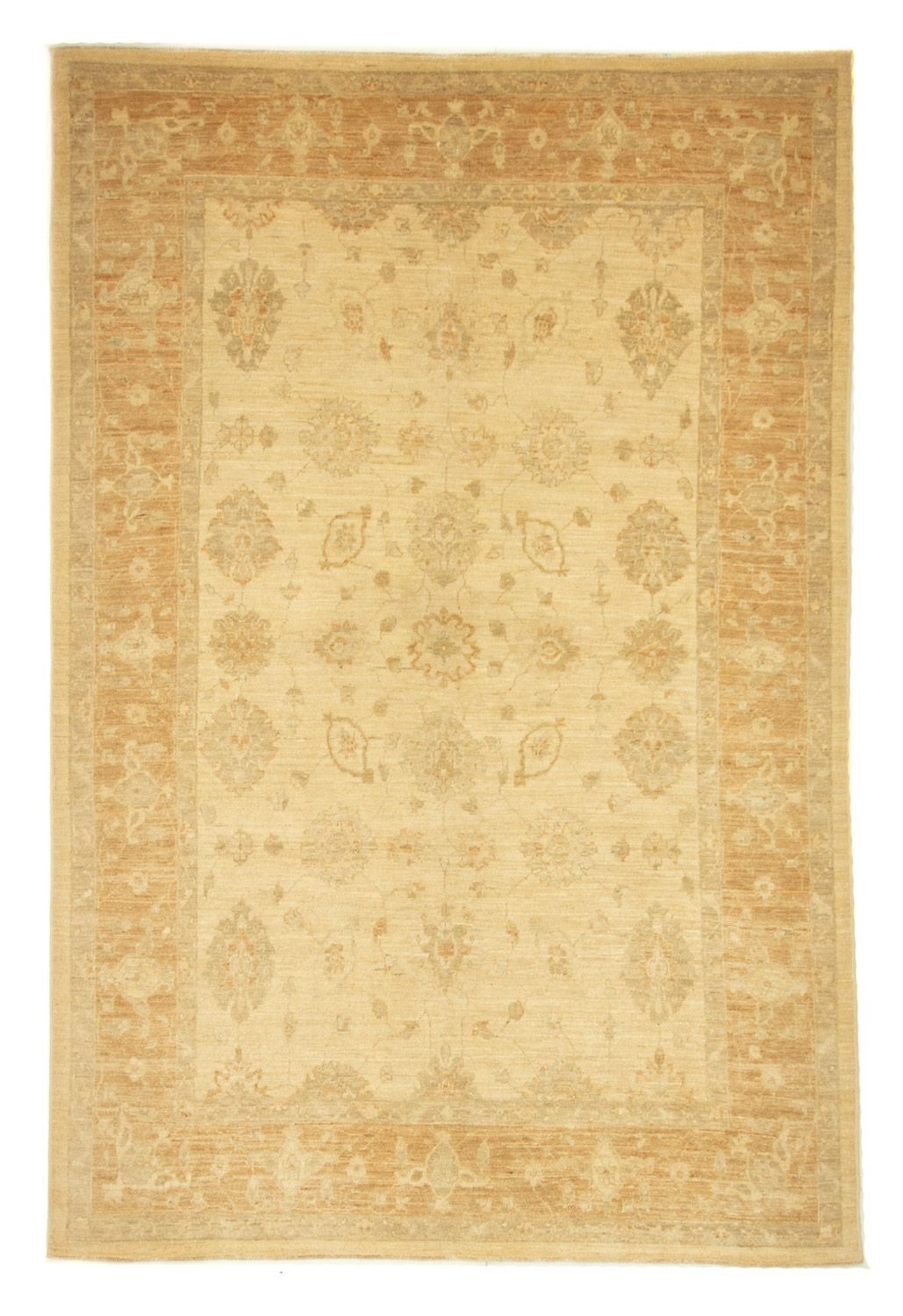 Perzisch tapijt - Tabriz - 246 x 169 cm - beige