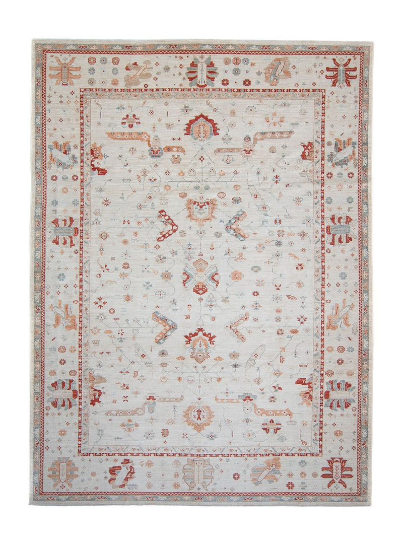 Ziegler Tapijt - Usak - 342 x 252 cm - beige