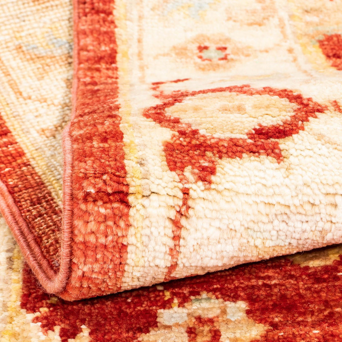 Loper Ziegler tapijt - 263 x 73 cm - roest