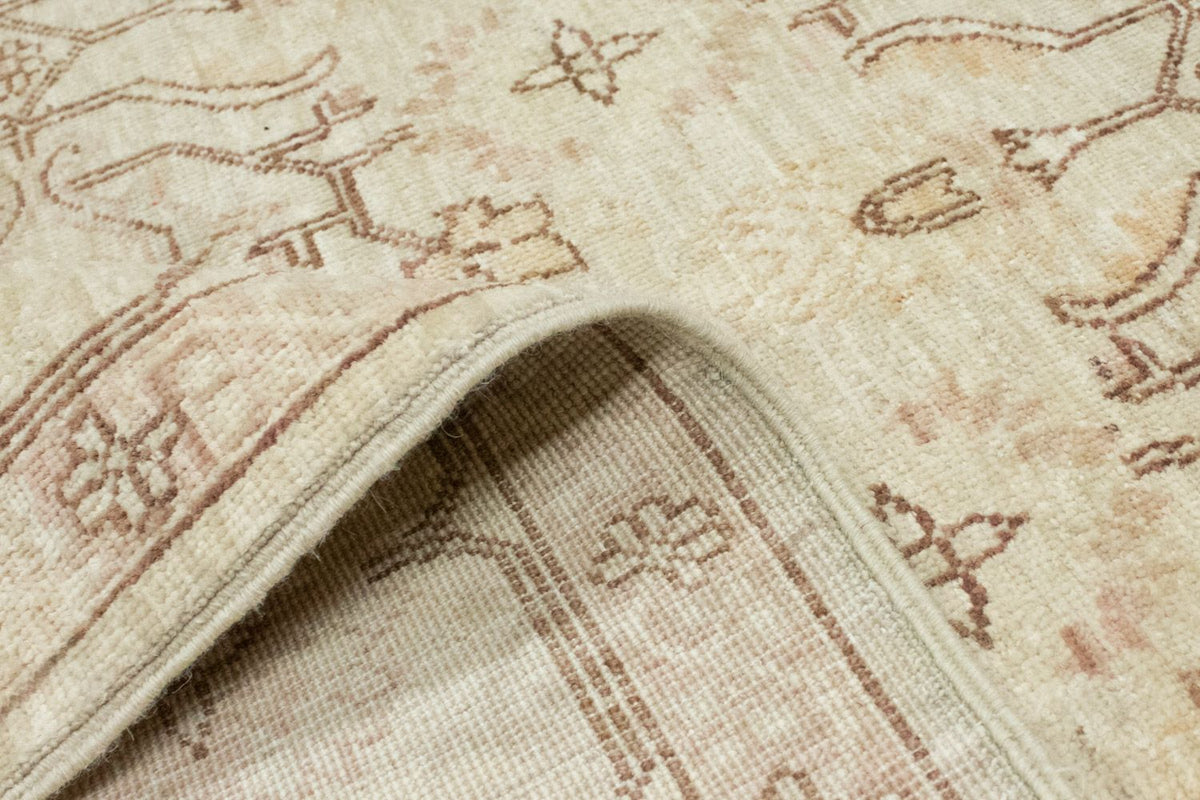 Perzisch tapijt - Tabriz - 198 x 150 cm - beige