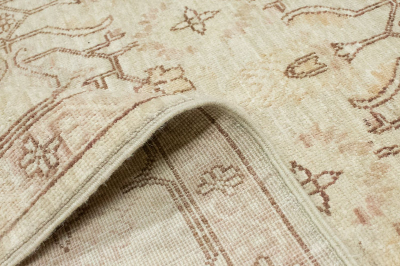 Perzisch tapijt - Tabriz - 198 x 150 cm - beige