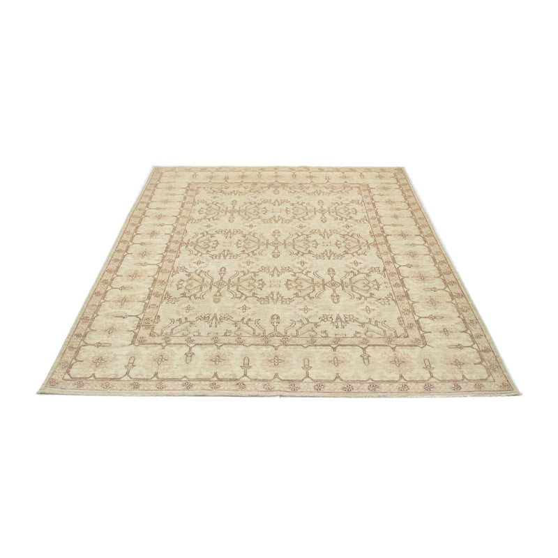 Perzisch tapijt - Tabriz - 198 x 150 cm - beige