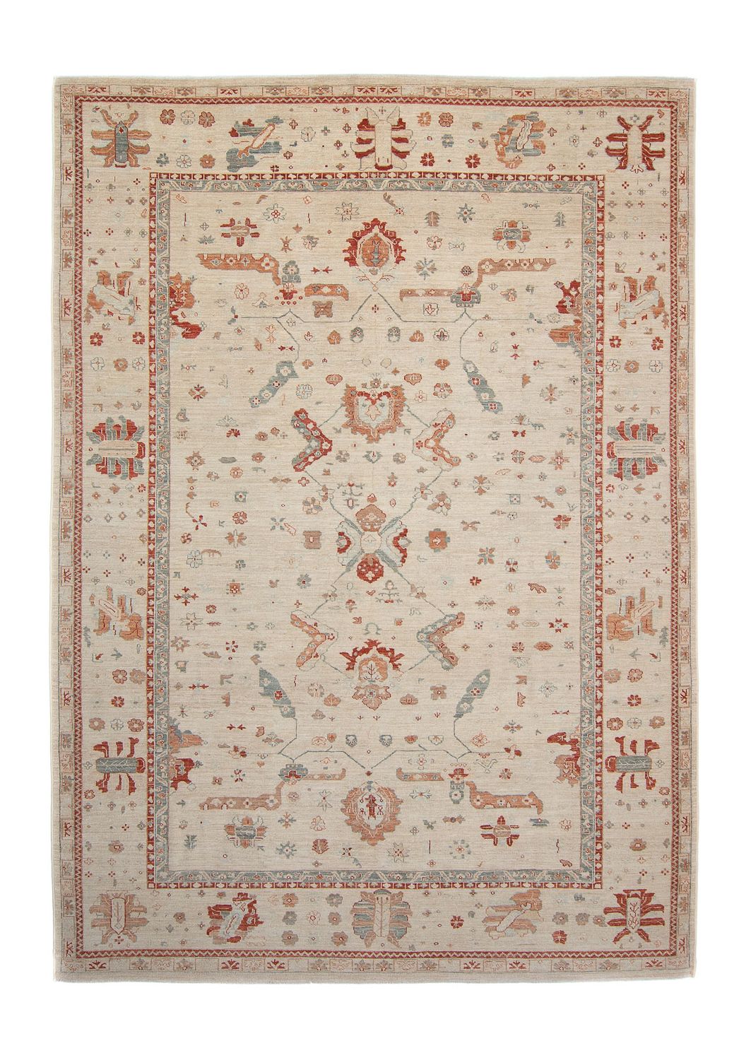 Ziegler Tapijt - Usak - 342 x 245 cm - beige