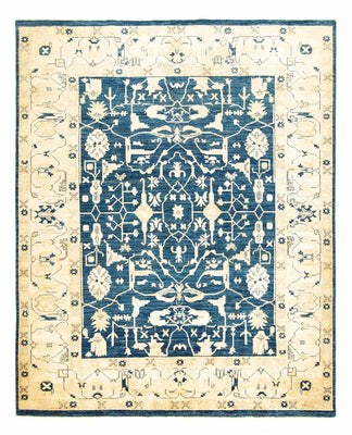 Ziegler tapijt - 227 x 188 cm - donkerblauw