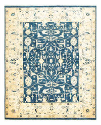 Ziegler tapijt - 227 x 188 cm - donkerblauw