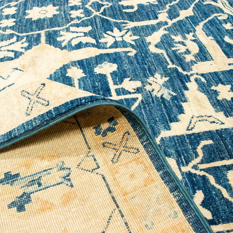 Ziegler tapijt - 227 x 188 cm - donkerblauw