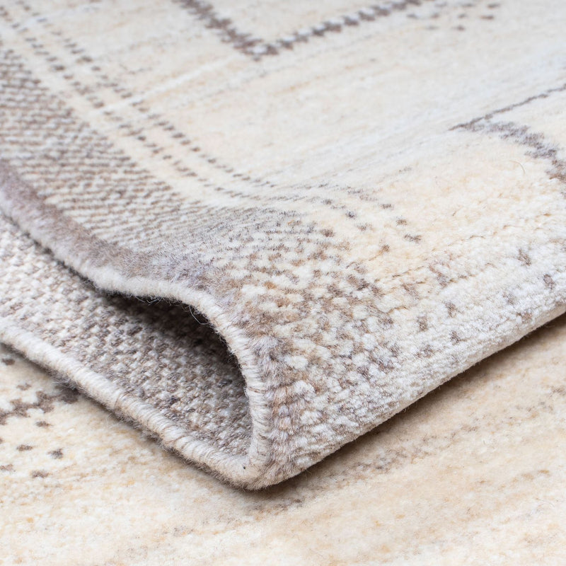 Loper Gabbeh Tapijt - Loribaft Perzisch - 345 x 75 cm - beige