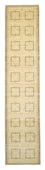 Loper Gabbeh tapijt - Perzisch - 345 x 75 cm - beige