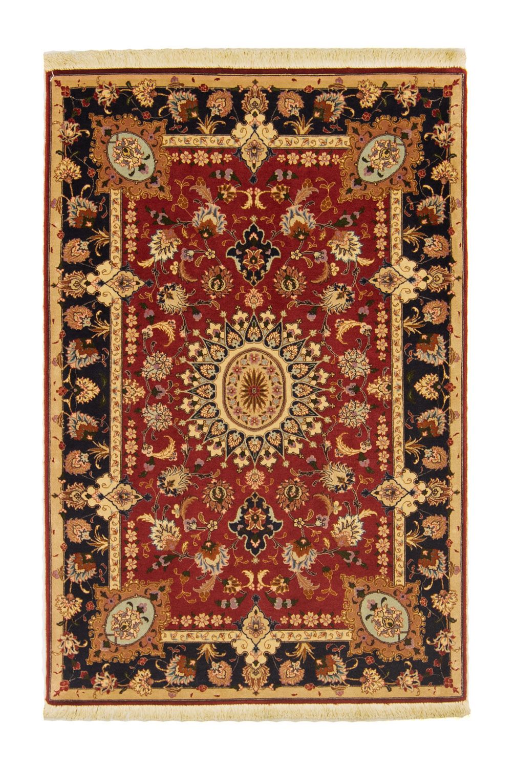 Perzisch tapijt - Tabriz - Royal - 207 x 148 cm - rood