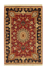 Perzisch tapijt - Tabriz - Royal - 207 x 148 cm - rood