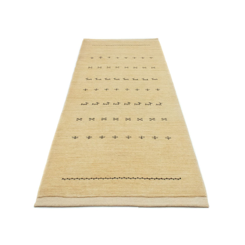 Loper Gabbeh tapijt - Perzisch - 255 x 85 cm - veelkleurig