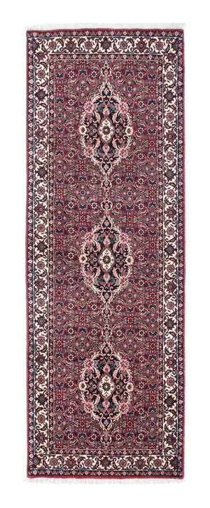 Loper Perzisch tapijt - Bijar - 211 x 72 cm - licht rood