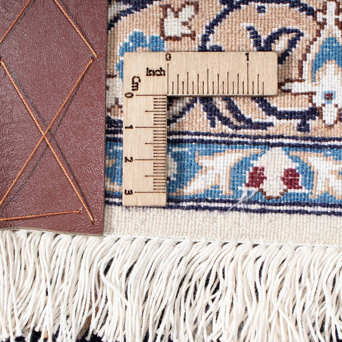 Perzisch tapijt - Nain - Premium - 314 x 216 cm - beige