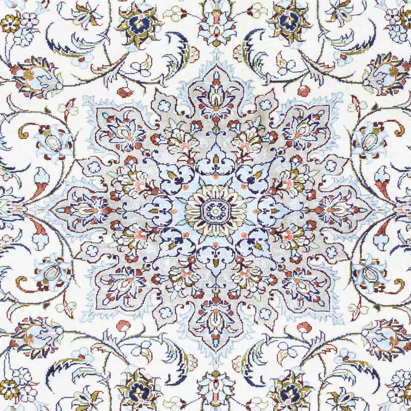 Perzisch tapijt - Ghom - 121 x 80 cm - beige