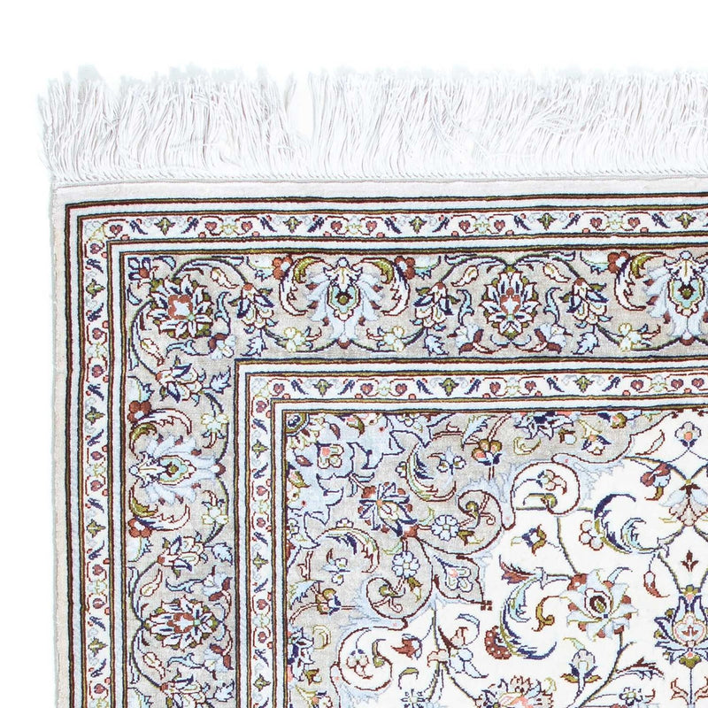 Perzisch tapijt - Ghom - 121 x 80 cm - beige