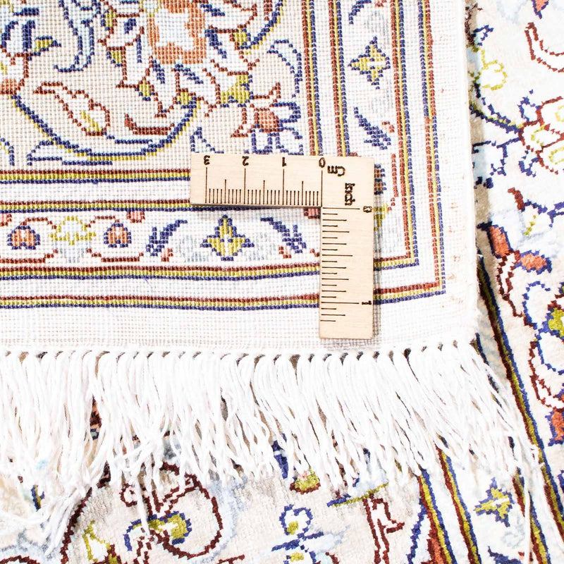 Perzisch tapijt - Ghom - 121 x 80 cm - beige