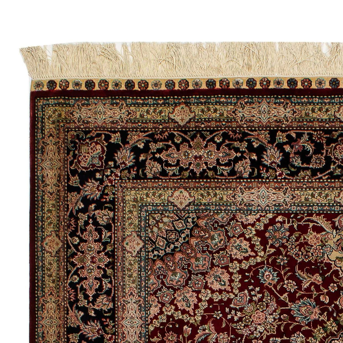 Chinese zijde Tapijt 122x183cm - Perzisch tapijt