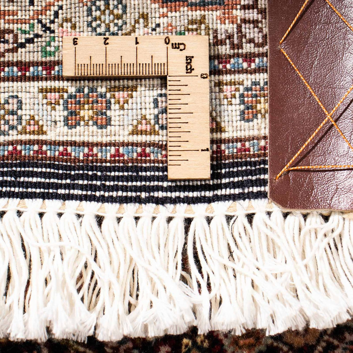 Loper Perzisch tapijt - Tabriz - 302 x 82 cm - donkerblauw