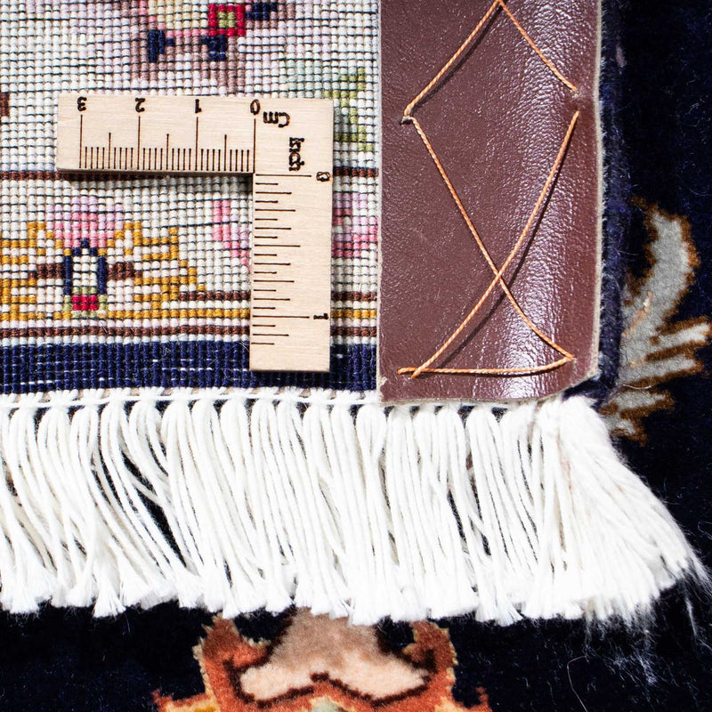 Loper Perzisch tapijt - Tabriz - Royal - 200 x 83 cm - donkerblauw