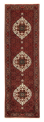 Loper Perzisch tapijt - Bijar - 290 x 82 cm - donkerrood