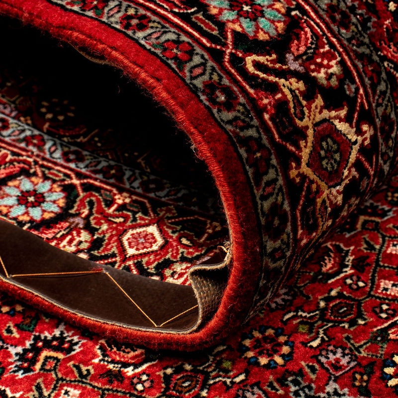 Loper Perzisch tapijt - Bijar - 290 x 82 cm - donkerrood