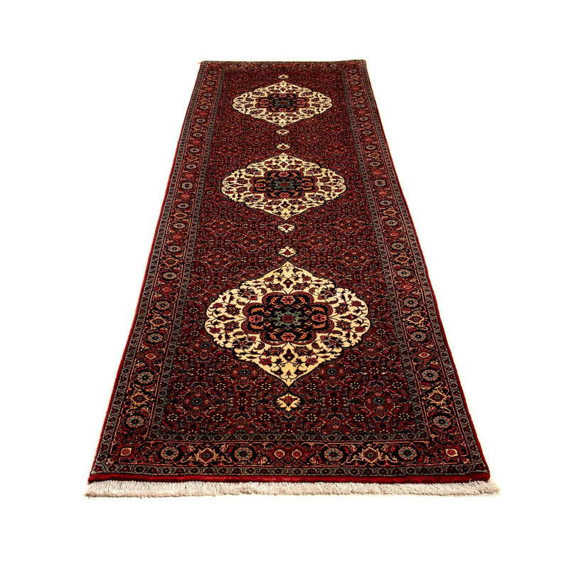 Loper Perzisch tapijt - Bijar - 290 x 82 cm - donkerrood